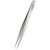 Rubis splinter tweezers - pointed tweezers - narrow and pointed - for splinters and ingrown hairs - pointed tweezers silver