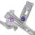 Titanium Brake Hardware Kit | Shimano XTR/XT/SLX/Deore (Oil Slick Anodized)
