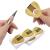 Ahier Nail Forms, 200PCS Acrylic Nail Forms, Gold Horseshoe Nail Extension Tips, Nail Forms for Acrylic Nails, Acrylic Nail/UV Gel Nail Extension Forms Guide Stickers House shape