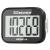 3D Pedometer for Walking, Simple Step Counter for Walking with Large Digital Display, Step Tracker with Removable Clip Lanyard Black