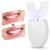 U-Shaped Toothbrush Adult Electric Sonic Toothbrush Automatic Cleaning Toothbrush Wireless Charging Tooth Clean Brush Cold Light Teeth Whitening Device Oral Care Tool for Travel Home (White)