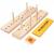 Bow Maker for Ribbon for Wreaths  Wooden Ribbon Bow Maker Tool for Christmas Bows  Hair Bows  Creating Gift Bows  Party Decorations  Corsages  Various Crafts(with Instructions)