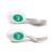 Doddl Kid Cutlery Set Toddler Self Feeding Cutlery Spoon and Fork 12months+ (Aqua)