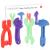Yoolane Baby Teething Toys 4-Pack Tool Teether Toy for Babies 0-6 Months 6-12 Months Silicone Baby Chew Toys for Toddler Infant Boy and Girl BPA Free Freezable Dishwasher Refrigerator Safe A | Tools Set Style