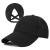 HGGE Womens Criss Cross Ponytail Baseball Cap Adjustable High Messy Bun Ponycap Quick Drying Hat Black
