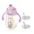 POTATO Sippy Cups For Toddlers with Straw Spill Proof  PPSU Learner Cup with Handle for Girl  Water Bottle for Baby 12 Months with 2 Type of Spout  10 Ounce Pink 10 oz Pink