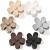 Flower Hair Clips 6PCS Flower Claw Clips Cute Hair Claw Clip Daisy Clips Matte Large Claw Clips Strong Hold Jaw Clamps Thick Hair Accessories Thin Hair Claw 6 Color for Women Girl Gift C: White  Grey  Black  Khaki  Coffe...
