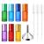 Roll on glass bottles for essential oil 7 pieces 5ml essential oils roll on bottle empty with stainless steel roller balls with syringes and funnel for essential oils perfumes lotions massage aroma oil
