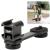 Ulanzi PT-3 Triple Cold Shoe Gimbal Microphone Mount Extenstion Bar, w 1/4 inch Adapter Video Light Microphone Mount Compatible for DJI OM 4/OSMO Mobile3/Zhiyun Smooth q 4/Feiyu Gimbal Stabilizer