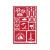 Armour N Over Stencil Paradise, Red