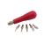 Speedball Linoleum Cutter Kit Assortment #1 - Linocut Carving Tools for Block Printing, Includes 5 Blades Red