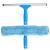 MR.SIGA Professional Window Cleaning Combo - Squeegee & Microfiber Window Scrubber, 14" 14-inch