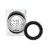 Invisibobble slim hair tie true black i 3x thin hair tie black for girls & women i elegant look & strong stop i designed in the heart of Munich
