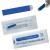U18 30Pcs Disposable Microblading Needles with 0.20mm Diameter18 Pins U Shape Permanent Makeup Supplies Manual Eyebrow Shading Blades - Blue 18U Pins Blue U18