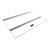 H2Pro Glass Canopy 2 Piece Set for Aqueon All Glass 75/90/110 Gallon 48x18 Aquarium Fish Tank (Each Piece Measure 22.08 x 16.57 x 0.16in)