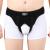 Tenbon Hernia Belt for Men and Women Flexible Adjustable Inguinal Groin Hernia Belt Support Truss Pain Relief Recovery Strap with 2 Removable Compression Pads Comfortable Material (L Black)