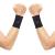 THX4COPPER Compression Wrist Sleeve - Copper Infused Wrist Support for Men Women-Improve Circulation and Recovery(1 Pair) Medium (2 Count) Black