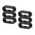 6-Pack Fastener Rings Compatible with Garmin Vivoactive 3/Forerunner 645 245/Venu/Vivomove/Fenix 6S/Fenix 5S Band Keeper, Silicone Replacement Watch Band Loop/Holder/Retainer