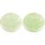 2 Pieces Jade Stone for Lash Glue Eyelash Extension Round Jade Stone Lash Glue Holders Adhesive Pallet Fake Eye Lash Holder Base 2 Inch (Green)
