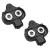 BV Bike Cleats Compatible with Shimano SPD SH51- Spinning, Indoor Cycling & Mountain Bike Bicycle Cleat Set Spd Cleats - 1 Pair