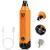 Casfuy 6-Speed Dog Nail Grinder - Newest Enhanced Pet Nail Grinder Super Quiet Rechargeable Electric Dog Nail Trimmer Painless Paws Grooming & Smoothing Tool for Large Medium Small Dogs Orange