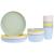 Ikea 36 Pcs Kalas Kids Plastic BPA Flatware Bowl Plate Tumbler Set Colorful 1 1 1