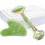 BAIMEI Jade Roller & Gua Sha Set Face Roller and Gua Sha Facial Tools for Skin Care Routine and Puffiness-Green A-green