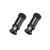 Granite Juicy Nipple Valve Caps with Valve Core Removal Function Easy to Use Bicycle Tire Covers (Black).