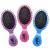 Wet Brush Multi Pack Squirt Detangler Hair Brushes - Pink Purple and Blue 3-Pack - Mini Detangling Brush with Ultra-Soft IntelliFlex Bristles Glide Through Tangles with Ease - Pain Free PinkPurpleBlue