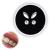 Tooth crystal tartar tooth decorations 4PCs/box teeth geman beauty dental diamond tooth ornaments jewelry decoration crystal gemstone street decor
