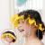 Baby Shower Cap Silicone Bathing Hat, Adjustable Shower Cap Kids, Infants Soft Protection Hat Safety Visor Cap Hat for Toddler Children (Yellow, Big Size(1-12 Years old/16.5-22.8 Inches)) Yellow Big Size(1-12 Years old/16.