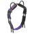 Lunging girth Double Shetty navy/passion pink