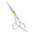 Equinox Professional Hair Scissors - Hair Cutting Scissors Professional - 6.5 Overall Length - Razor Edge Barber Scissors for Men and Women - Premium Shears for Hair Cutting For Salon and Home Use Silver