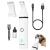 oneisall Dog Paw Trimmer Quiet Dog Clippers Paw Shaver for Dogs Cats Paws Eyes Ears Face White