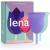 Lena Menstrual Cups | Reusable Beginner Period Cup | 12h Wear | Tampons Pads and Period Discs Alternative | Feminine Hygiene Care (Purple and Turquoise Small and Large) 2-pack Classic Purple and Turquoise