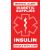 Insulin - Diabetic Supplies Medical Alert Equipment Luggage Tag - Handle with Care, DOT and ACAA regulations (MELT-119) Quantity (2)