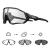 KAPVOE Photochromic Cycling Glasses Men Women Mountain Bike Sunglasses Clear MTB Bicycle Riding 02-photochromic-dark Gray