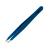 Rubis Classic Stainless Steel Slanted Tweezers for Precise Eyebrows and Hair Removal  1K109  Made in Switzerland  Blue