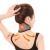 XGOPTS Magnetic Self Heating Neck Support Brace Cervical Collar Tourmaline Therapy Wrap for Injury Pain Stiff Stiffness Headache Spondylopathy Grey One Size