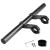 ZXIRANYUN Bicycle Handlebar, Bicycle Handlebar Extender 11.8in, Multifunctional Aluminum Alloy Bracket Extension, Handlebar Extension Rack, Used for Computer and Mobile Phone Holder black