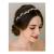 SWEETV Rhinestones Bridal Headband Silver Crystal Wedding Headpieces for Brides Hair Pieces for Bridesmaid Flower Girl Hair Accessories