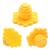 Award-Winning ScrubBEE  100% Silicone Scrubber for Children  Promotes Effective Independent Hand & Body Washing  Easy Grip Handle  Ultra Soft Bristles  Solid Core  BPA Free (Yellow Single Pack)