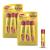 Carmex Medicated Lip Balm Tubes Lip Moisturizer for Dry Chapped Lips 0.35oz 3 Count (2 Packs) plus 1 Count Carmex Lip Balm Stick 0.15oz