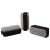 Parsa beauty double -sided hand brush nail brush - Nail Brush in the set (3 pieces of black) - hand washing brush for bathroom toilet sink workshop