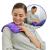 Nature Creation Microwave Heating Pad - Portable Microwavable Heating Pack for Cramps, Joints Pain, Sore Muscles & Aching Feet | Reusable Hot Pack for Pain and Stress Relief - 1 Pack Purple Flowers Basic Pack - Purple Flow