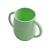 BABI  Baby Toddler Silicone Cup  100% Food Grade Silicone  with Two Comfort Handles  Perfect for Training (green)