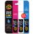 Sun Zapper Zinc Oxide Sunscreen - Pink  White & Blue - SPF 50+ Very High Sun Protection Waterproof Sunblock for Face & Body  Adults  Kids  Baby - Travel Stick