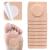 Suerisome 30 Pieces Bunion Cushions Pad Blister Bandages Blister Cushions Adhesive Bandages Bunion Foot Protectors Pads for Relief Bunion Pain Callus Chafing Friction (Square 1.96inch)