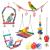 LovyoCoCo ESRISE Bird Parakeet Cockatiel Parrot Toys - 7 Pcs 