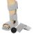Vive Plantar Fasciitis Night Splint Soft Medical Brace Boot for Heel Spurs Foot Pain Heel Pain Achilles Inflammation & Soreness Relief Grey S (Pack of 1)
